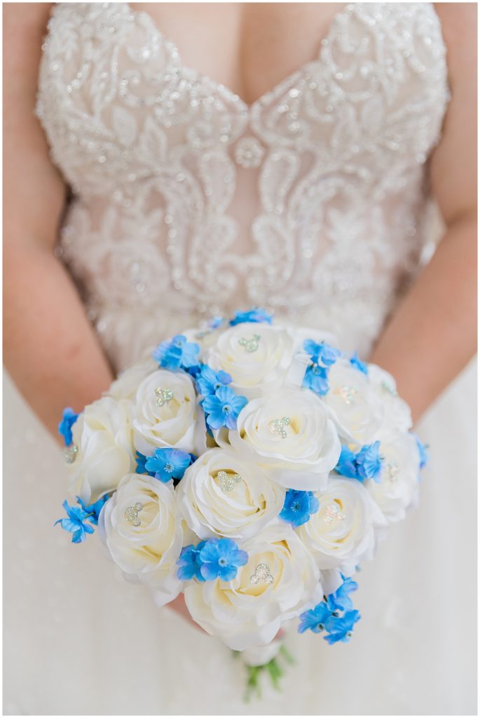 bridal bouquet from Disney florals