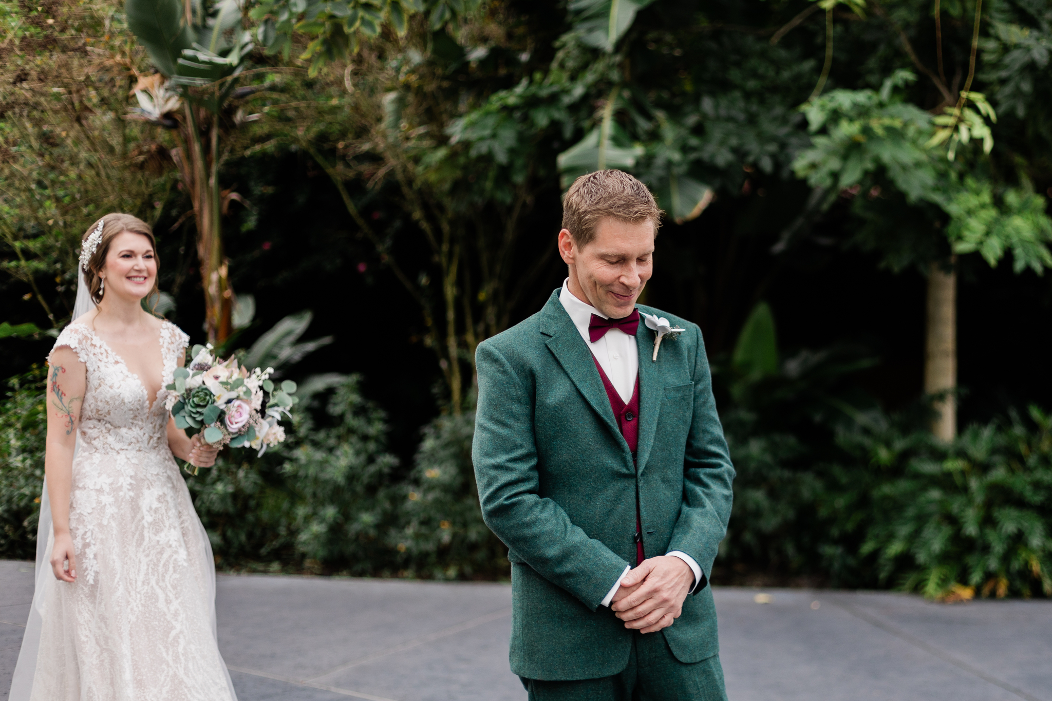 First look at Disney's Polynesian resort wedding photos by Jess Collins